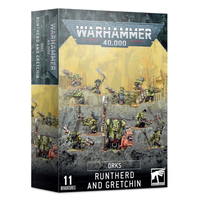 Warhammer 40,000: Ork Runtherd and Gretchin
