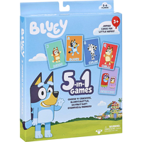 Bluey 5-in-1 Card Game Set